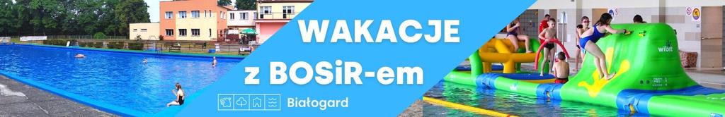 www.bialogard.info lipiec 2021 Miasto Białogard Informator 5 Zapraszamy do skorzystania z oferty wakacyjnej: - Centrum Kultury i Spotkań Europejskich - szczegóły na www.kultura.bialogard.info - Białogardzkiego Ośrodka Sportu i Rekreacji - szczegóły na www.