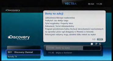 wyświetlanego programu. Dostępne są następujące formaty: Bez zmian ustawia proporcje zgodnie z sygnałem wejściowym.