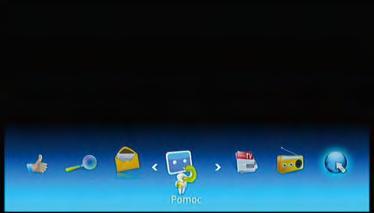 Media Menu Aby wejść do Media Menu (menu interaktywnego), wciśnij przycisk na pilocie.
