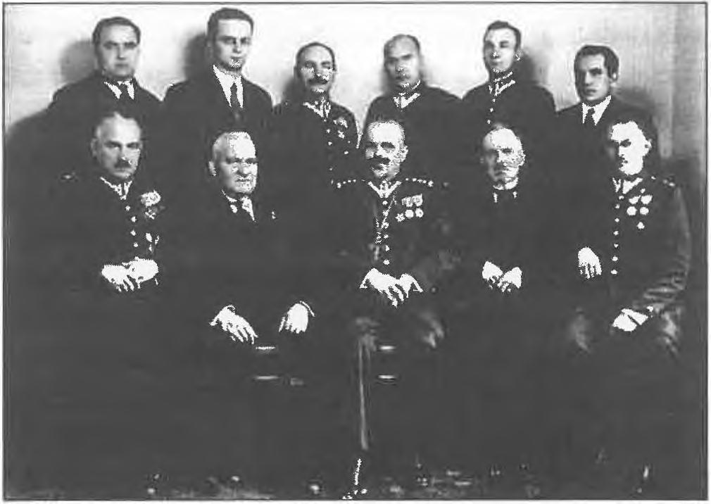 Józef Bieliński kapelan pomocniczy, ks. kpt. Alfred Figaszewski, ks. mjr Karol Świtalski, ks. kpt. Karol Messerschmidt, ks. Tadeusz Wojak kapelan pomocniczy.