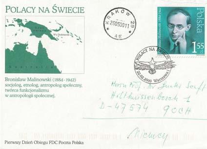 Gunter Senft Goch, Germany A very special letter In the mid 1990s Professor Krystyna Pisarkowa and I started our long-term correspondence in connection with my periods of field research on the