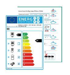 Przykładowe wymogi - etykiety energetyczne i karty produktu Urządzenia Widoczne umieszczenie etykiety wystawianych obok urządzeń oraz udostępnienie karty produktu.