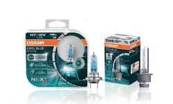 Linia OSRAM COOL BLUE INTENSE została ostatnio ulepszona i obecnie oferuje niezwykle białe światło o maksymalnie osiąganej wartości temperatury barwowej do 5000 K w przypadku halogenów i 6200 K w