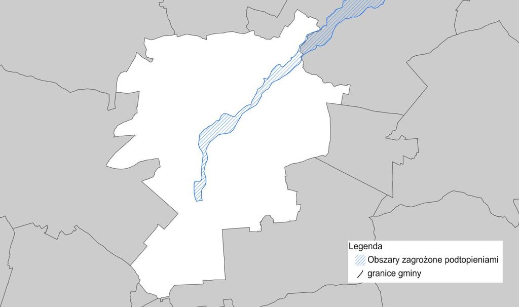 Obszary zagrożone powodzią na terenie Miasta Lublin prawdopodobieństwie wystąpienia.