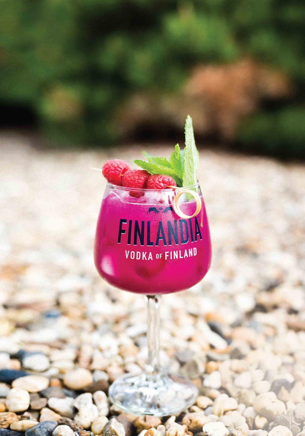 Summer time Finlandia Cranberry syrop malina - liczi /