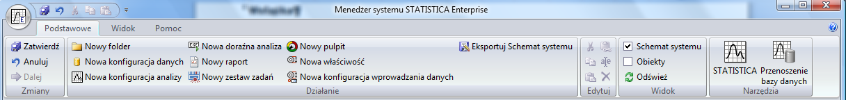 3) Ocena modeli - Możliwośd oceny modeli równocześnie na zbiorze uczącym i testowym - Możliwośd obliczenia wskaźnika Lift dla obydwu modelowanych klas - Możliwośd uwzględniania modelu SURVIVAL -