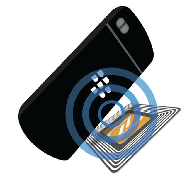 Aplikacje i funkcje Tworzenie własnych tagów inteligentnych Funkcja NFC może być niedostępna w zależności od dostawcy usług bezprzewodowych, ustawień administratora oraz modelu urządzenia BlackBerry.