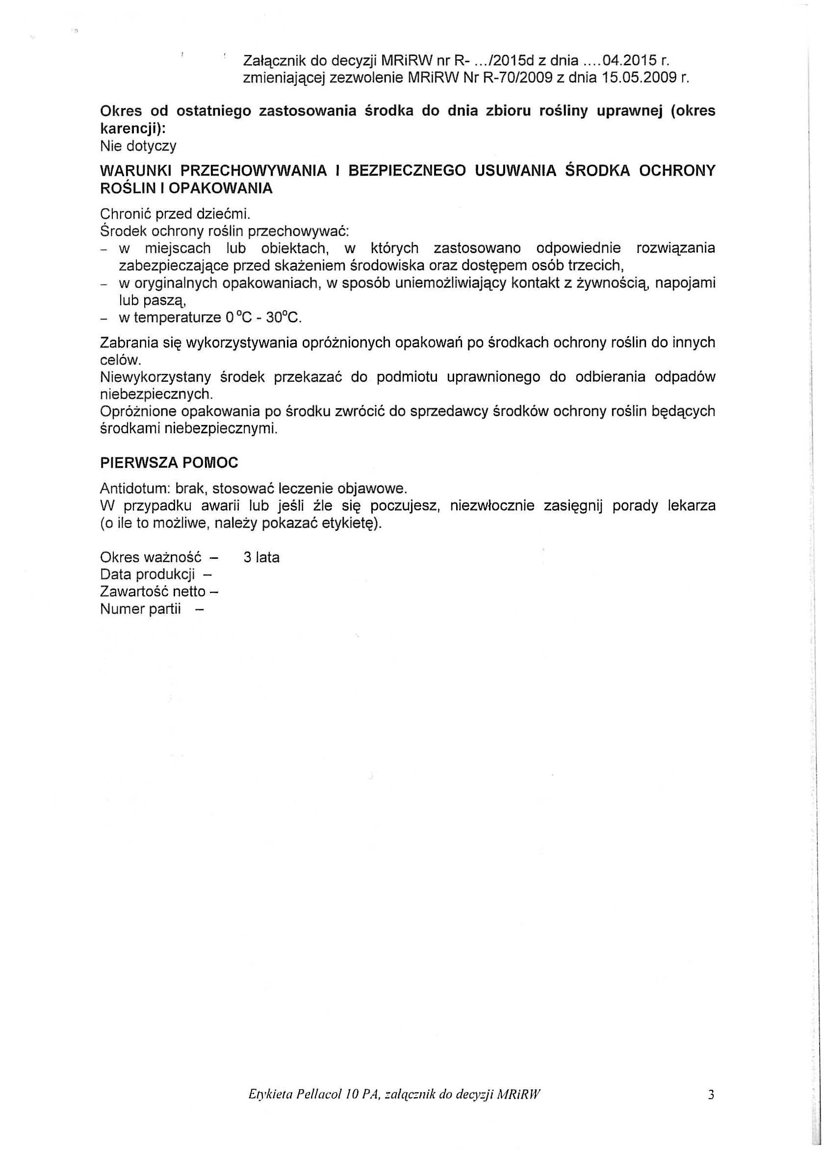 Załącznik do decyzji MRiRW nr R-.../2015d z dnia.... 04.2015 r.