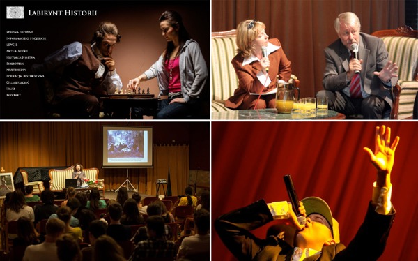 Labirynt Historii W 2006 r. Fundacja we współpracy z Małopolskim Centrum Kultury SOKÓŁ w Nowym Sączu rozpoczęła realizację wyjątkowego programu edukacyjnego, kierowanego przede wszystkim do młodzieży.