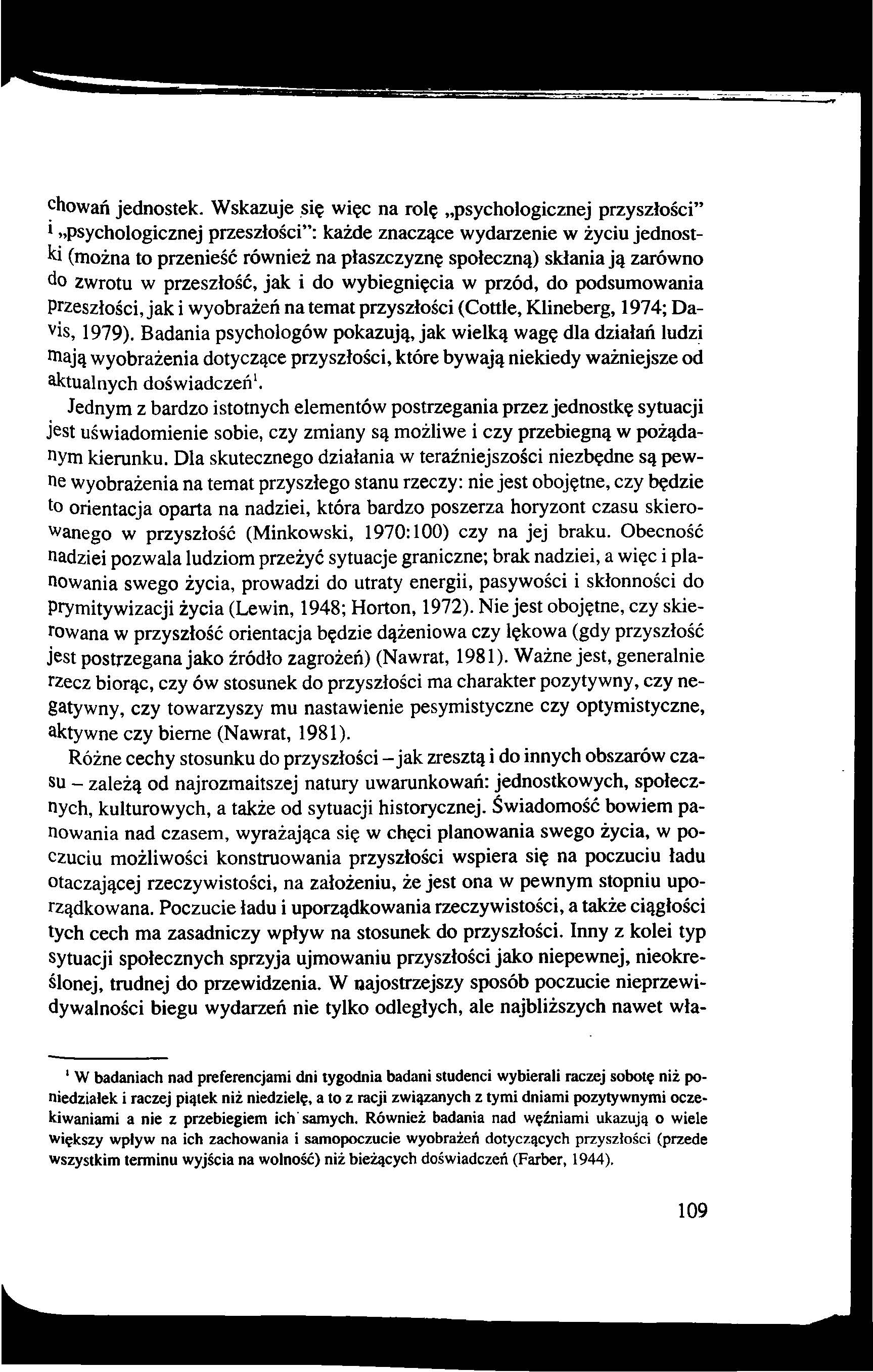 chowań jednostek.
