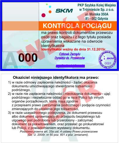 Wzór nr 26 do 14 RPO SKM Gdynia, dnia Zaświadczenie o opóźnieniu pociągu W