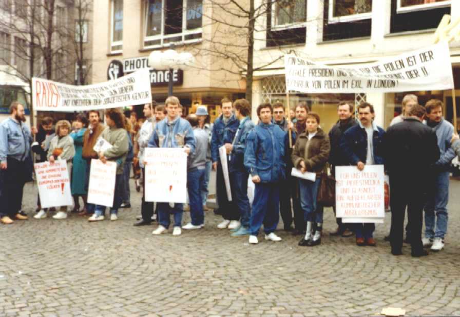 Marsz Narodów ujarzmionych pod komunizmem w Bonn