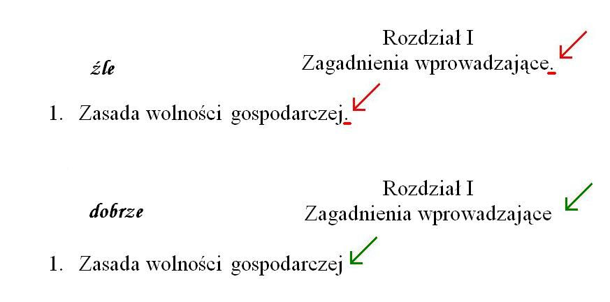 6. W pracy musi być wykorzystany aktualny stan prawny (sprawdzić czy wprowadzano zmiany,