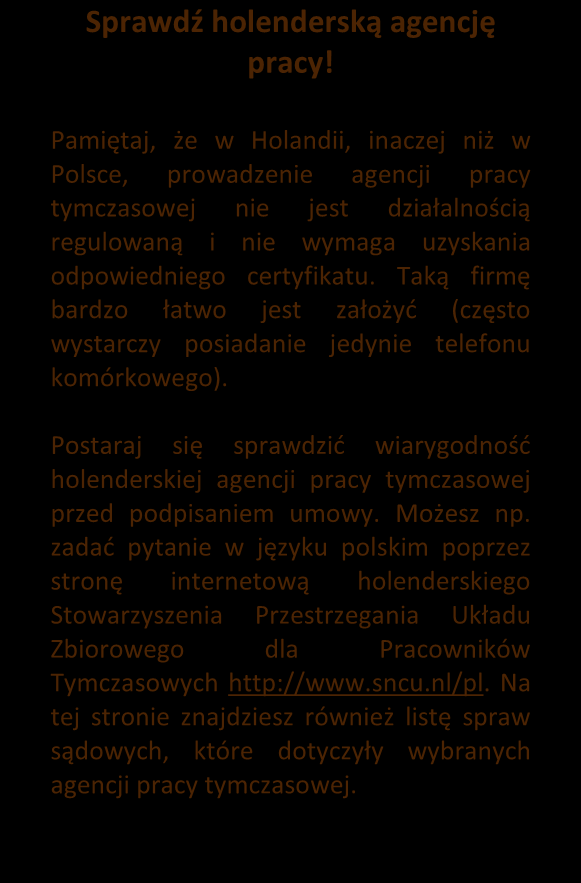 własną rękę. Jeśli decydujesz się skorzystać z zakwaterowania proponowanego przez agencję sprawdź czy nie będzie to droższe niż wynajęcie pokoju samemu!