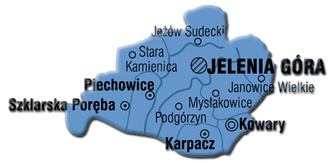 podnóŝa ŚnieŜki (1 602 m. n.p.n.) najwyŝszego szczytu Karkonoszy i Sudetów w województwie dolnośląskim, powiecie jeleniogórskim 111 (mapa 2).