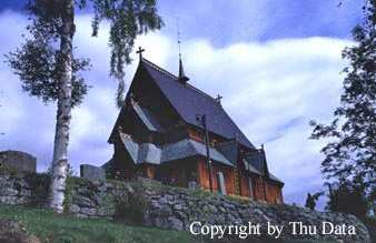 Kościół Reinli w gminie Srr Aurdal jest wysoko ceniony jako obiekt turystyczny.