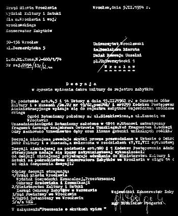 200 LAT OGRODU 7 roku 1972 kierownictwo WOgrodu Botanicznego objęła dr hab. Krystyna Kukułczanka.