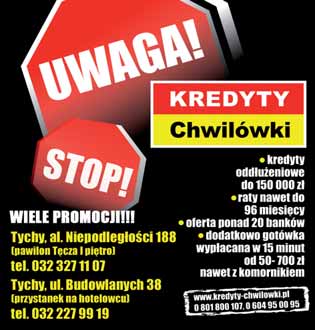 Wejchertów 9, Tel. 032 327 45 10, Lędziny, ul. Fredry 6 p (na targowisku), Tel.