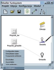 symboli graficznych, co ułatwia ich programowanie.