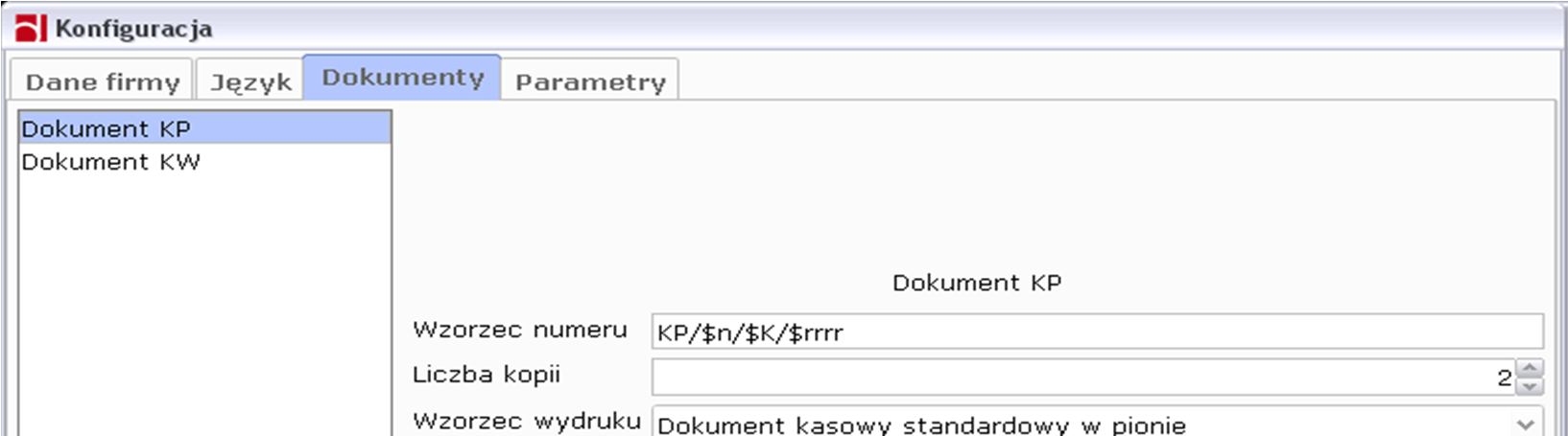 Rodzaj i ilość dostępnych dokumentów zależy od uruchomionego modułu. Parametry Parametry pracy Kierunek liczenia VAT Ustawiamy kierunek liczenia podatku VAT dla księgowanych dokumentów.