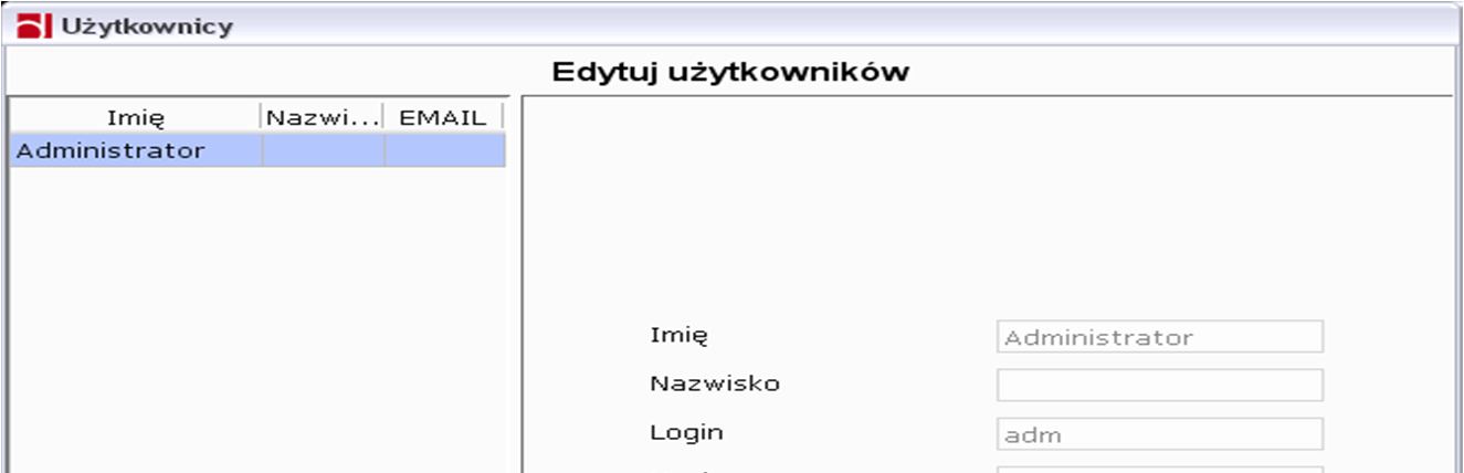 Pole edycyjne Nazwa na paragonie dotyczy modułu magazynowego i Fakturowania oraz służy do umieszczenia na paragonach fiskalnych krótkiego tekstu np. inicjałów osoby zalogowanej do systemu.