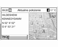 Nawigacja 103 Po wybraniu pozycji Do konfiguracji można określić rodzaj wyświetlanych punktów zainteresowania, np. restauracje, hotele, miejsca użyteczności publicznej itp.