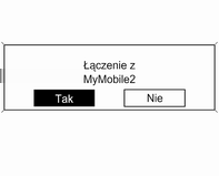 Podłączanie telefonu komórkowego jako urządzenia głośnomówiącego Od tego momentu interfejs telefonu może zostać wykryty przez inne urządzenia Bluetooth.