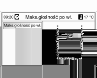 26 Wprowadzenie Dostosowywanie barwy dźwięku do stylu muzyki Ustawienia poziomu głośności Navi 600 / Navi 900 Maks. głośność po włączeniu Regulacja głośności wg prędkości jazdy Wybrać opcję Kor. graf.