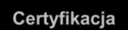 Certyfikacja Jednostki certyfikujące uprawnione do certyfikacji w ramach Systemu KZR