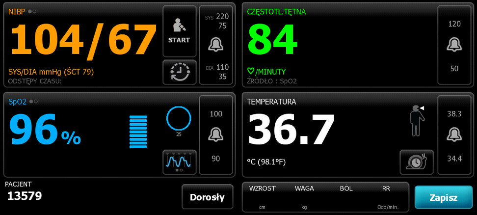 Instrukcja obsługi Nawigacja 45 Gdy akumulator nie jest doładowywany, a poziom naładowania spadnie do niskiej wartości, w obszarze Status urządzenia wyświetlany jest komunikat informacyjny.