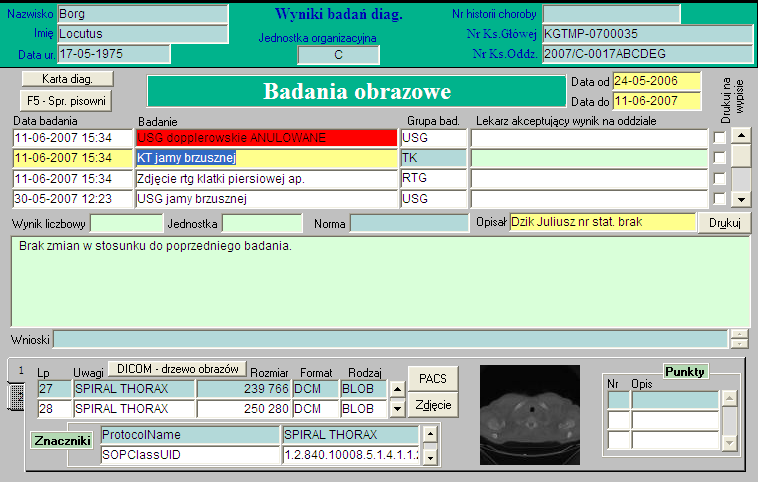 Bloki Operacyjne Zakażenia Szpitalne