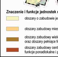 20) przygotowanym dla Tarnowa zielonym kolorem przedstawiono jednostki, dla których średni czas dotarcia do punktów usługowych jest