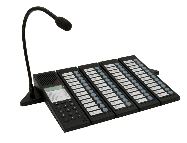 microphone 4 / Subscriber central Plug RJ 45 8/4 LS PWR B A PWR LS Modular socket 8/8 (not included in extent of supply) 8