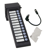 (jumper default position) or External, floating supply: via modular socket and 4-way connection cable.