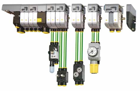 System zaworowy Moduflex - P2M System zaworowy Moduflex - P2M System zaworowy Moduflex Valve System Uniwersalność zastosowań oferowana użytkownikom układów