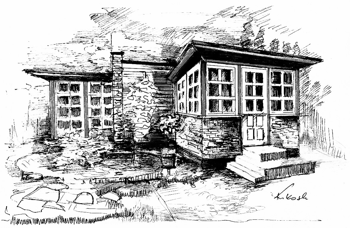 K. KOSK Ryc. 1. Dom w norweskich klimatach : dom własny arch.