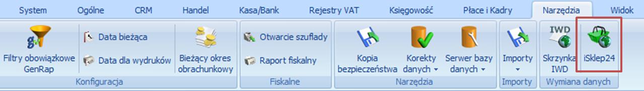 MA dokonuje się to poprzez: Zaznaczenie na karcie towaru opcji Udostępniaj w e-sklepie Przeprowadzenie synchronizacji