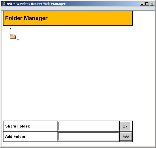 Tworzenie folderów i kontrola dostępu do nich: Aby mieć dostęp do plików na dysku należy utworzyć foldery na zewnętrznym dysku
