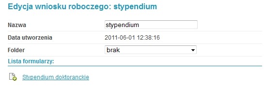 Symbol widoczny poniżej przy nazwie wniosku oznacza natomiast, że wniosek nie posiada błędów uniemożliwiających jego jego złożenie. Rysunek 17a.