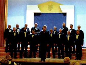 SLOVENIA/SŁOWENIA Celje KOMORNI MOŠKI ZBOR CELJE dyrygent / conductor: Lovro Frelih KATEGORIA E / CATEGORY E 1. Felix Mendelssohn-Bartholdy Periti autem 2.