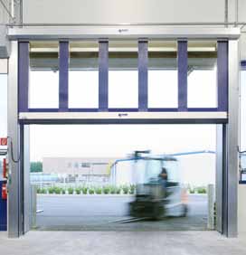 BRAMY ZABEZPIECZAJĄCE DO ZASTOSOWAŃ W PROCESACH ZAUTOMATYZOWANYCH RapidProtect 300 3500 mm Bramy zabezpieczające dla maszyn chronią osoby i procesy w wysoko zautomatyzowanych sektorach gospodarki, a