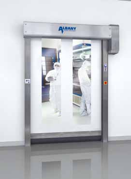 ROZWIĄZANIA ALTERNATYWNE RapidTech 110 8000 mm Przemysłowa brama segmentowa RapidTech 110 jest szczególnie przydatna do zastosowań w strefie zewnętrznej.