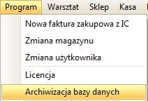 3.3.12 Zlecenia (wydruki) Wydruki na zleceniach (warsztatowych) ustawiamy wedle własnego uznania.