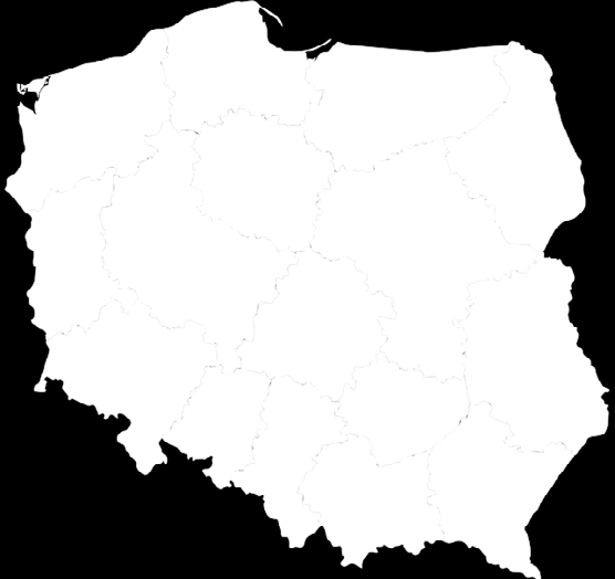 (UTC +1), okres letni CEST (UTC +2) Podział administracyjny 2478 gmin, 314 powiatów, 16 województw.