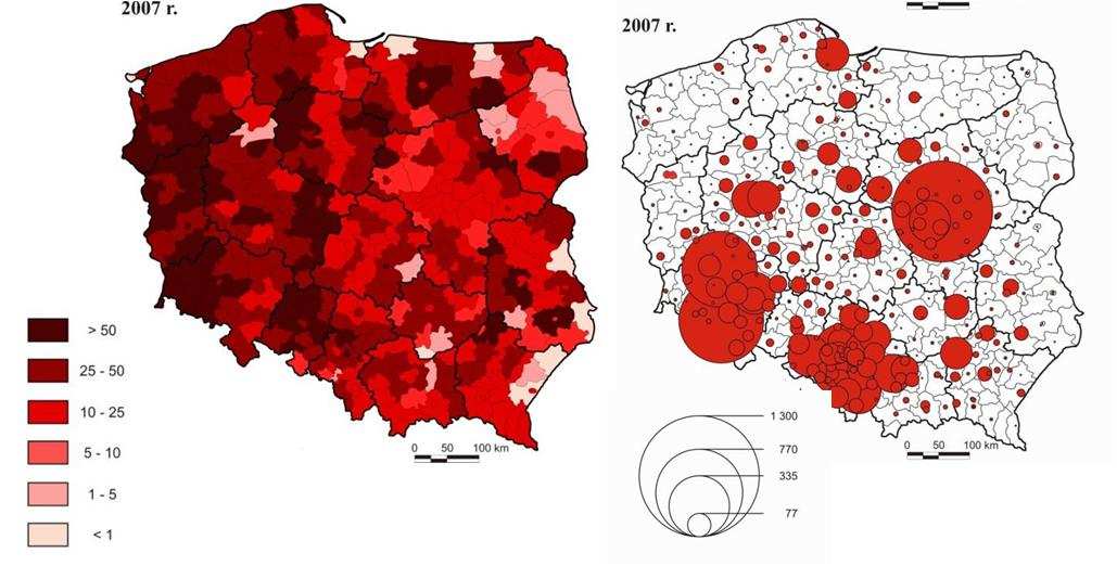 Również aktywność inwestorów zagranicznych wyraźnie pokazuje więzi gospodarcze Polski Zachodniej. W 2009 r. na terenie Polski Zachodniej zlokalizowano ponad 40% wartości inwestycji niemieckich.