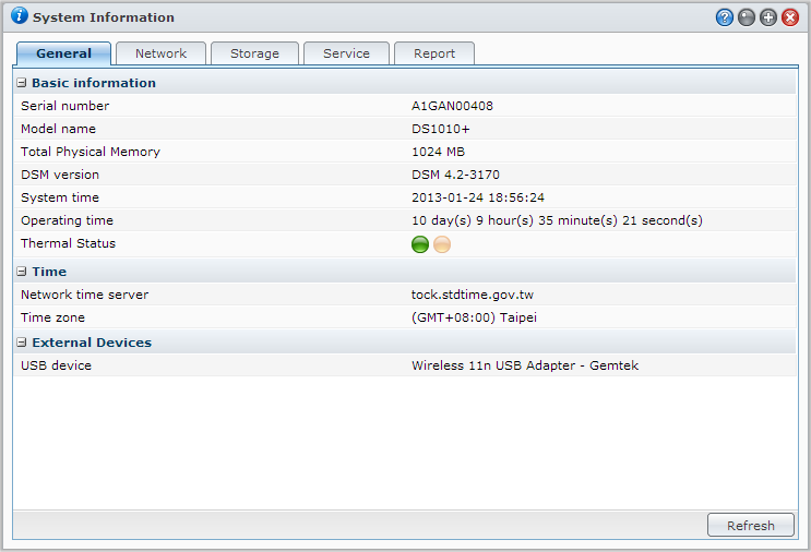 Rozdział Zaawansowane zadania zarządzania Rozdział 21: 21 Synology DiskStation Manager udostępnia wiele funkcji zarządzania, które umożliwiają sprawdzanie informacji systemowych, monitorowanie