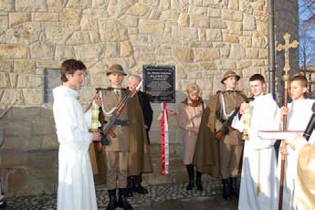 Był to ostatni punkt programu pierwszego dnia obchodów 160 rocznicy wydarzeń niepodległościowych.