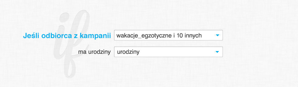 - która wiadomość ma zostać dostarczona jako wiadomość automatyczna tej funkcji autorespondera. Urodziny urodziny w określonym dniu cyklu.