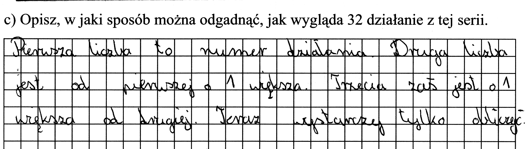 Dwa kolejne przykłady pokazują bardzo udaną próbę łączenia słownego wyjaśnienia z językiem symboli matematycznych.