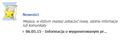 DODATEK Komunikaty na Portalu Świadczeniodawcy